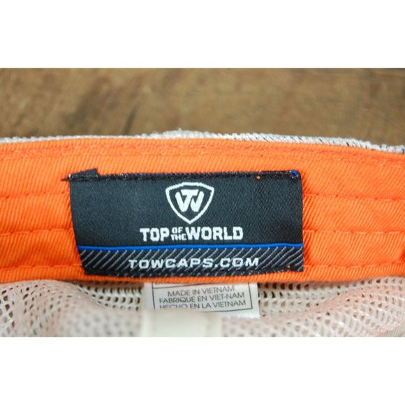 Clemson University Tigers Top of the World Strapback Mesh Hat South Carolina - Picture 9 of 10